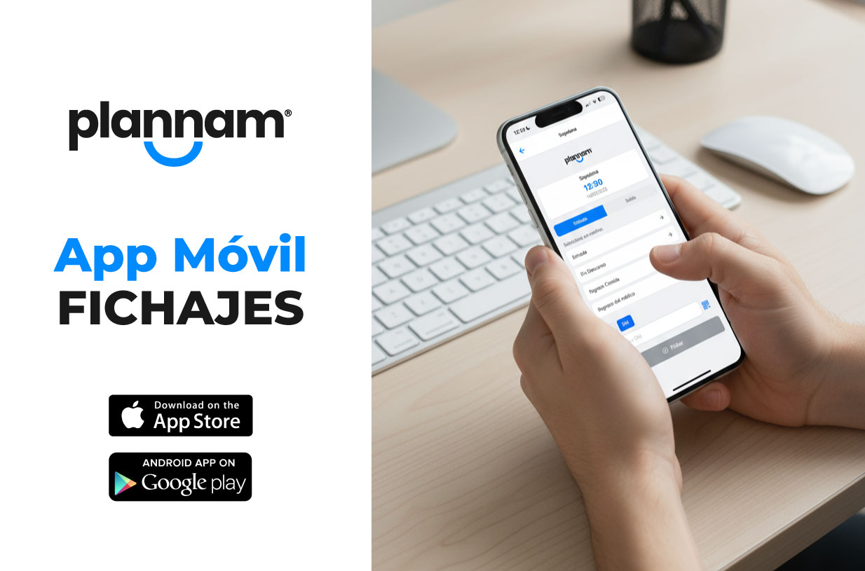 App Móvil de fichajes - Plannam Micros